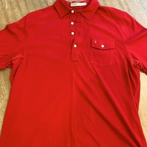 Criquet Players Shirt- Red